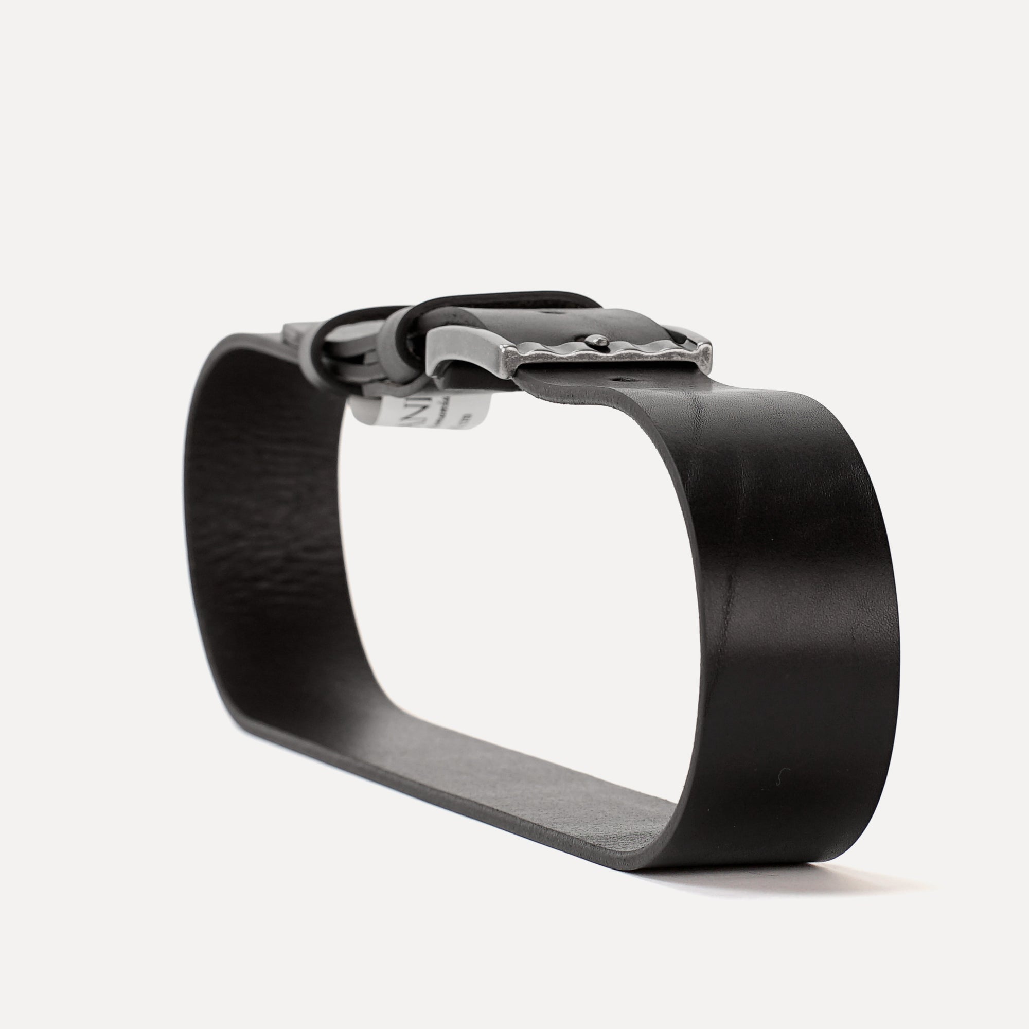 Leather Belt, Jeans Collection, Full Grain Black