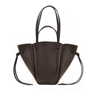 Voulez-Vous Bag, Textured Leather, Brown