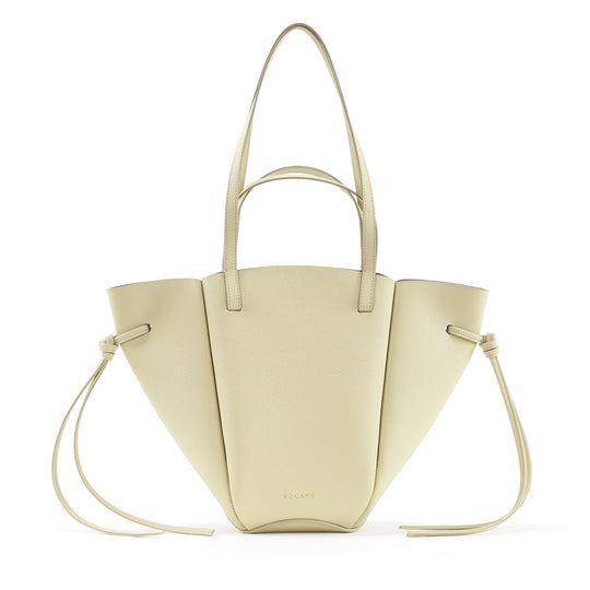 Geanta Voulez-Vous, Textured Leather, Vanilla Cream