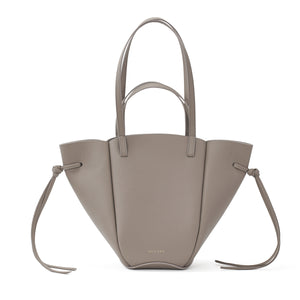 Voulez-Vous Leather Bag, Textured Leather, Greige