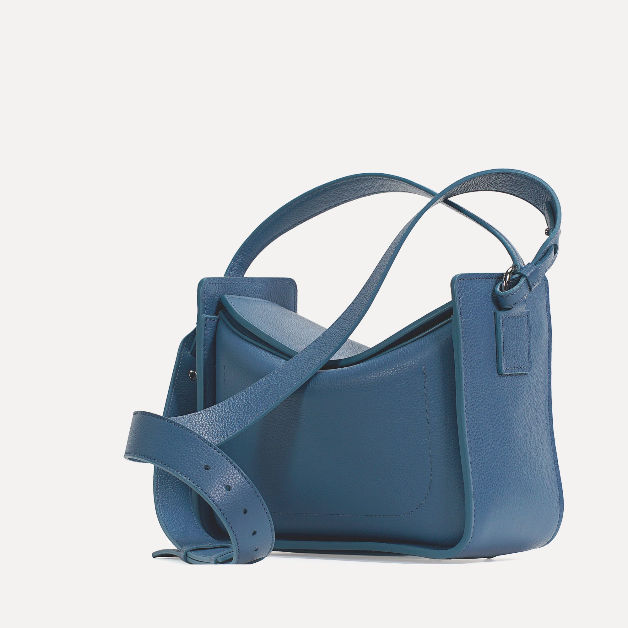 Toujours Bag, Textured Leather, Infinite Blue