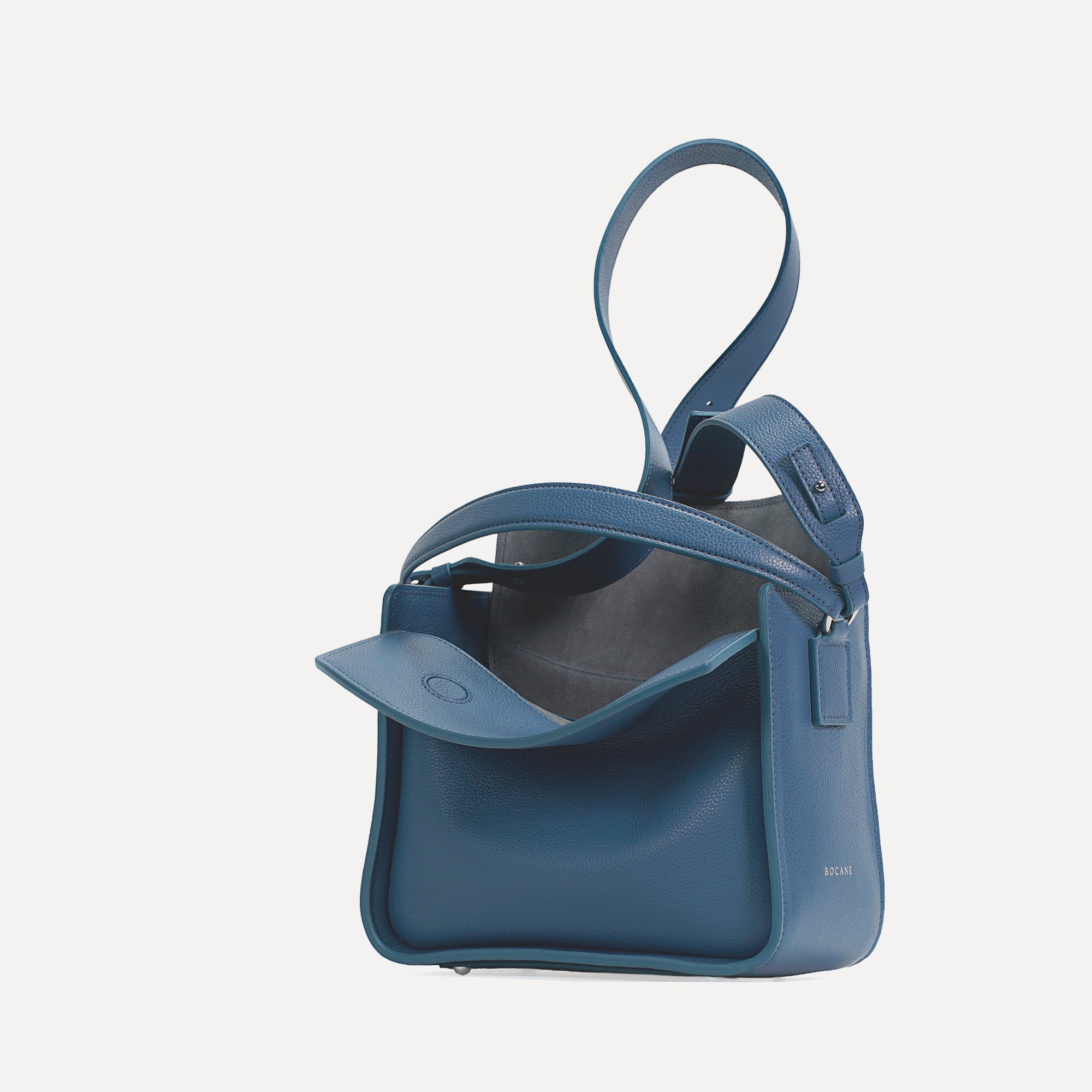 Toujours Bag, Textured Leather, Infinite Blue