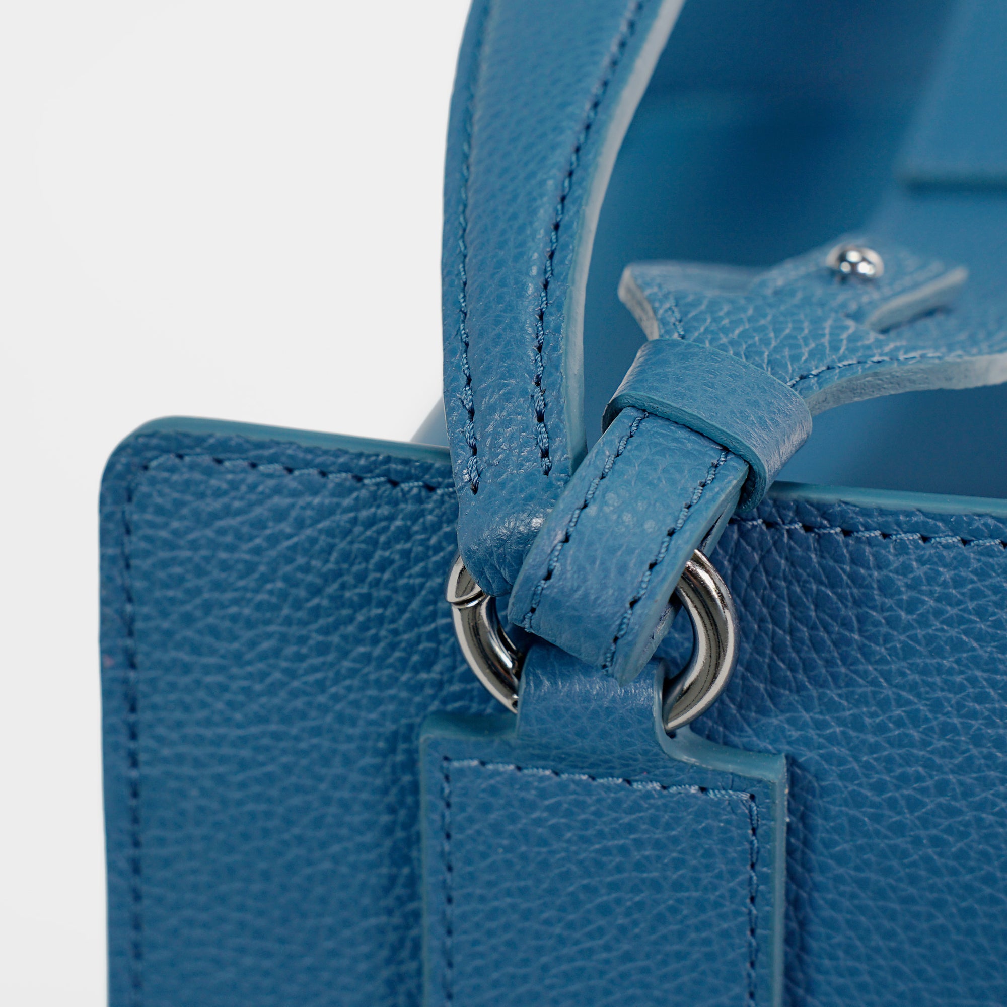 Toujours Bag, Textured Leather, Infinite Blue