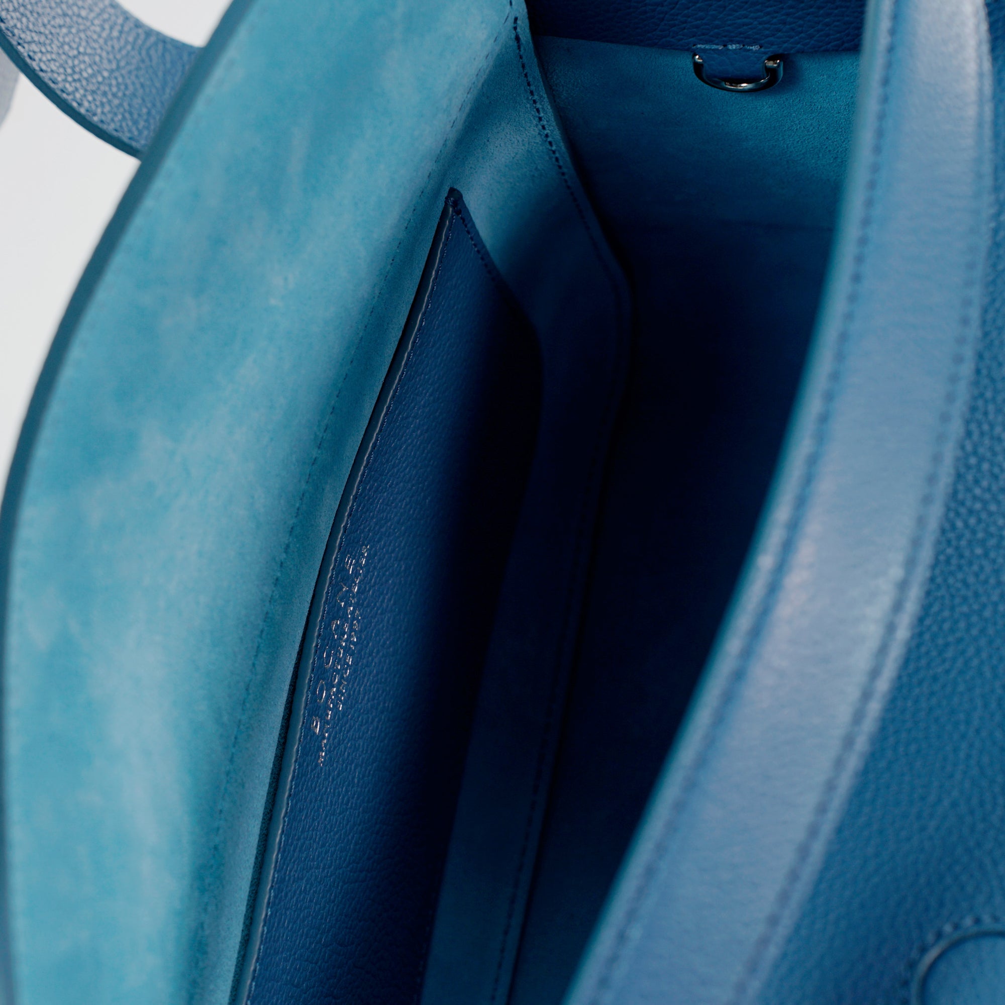 Toujours Bag, Textured Leather, Infinite Blue