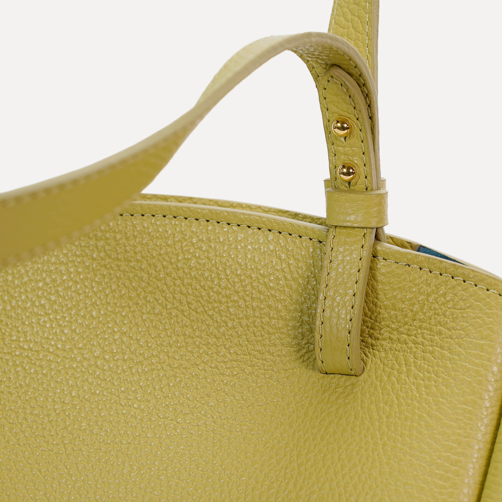 Midi Bag Voulez-Vous, Textured Leather, Vinaigrette Green, Shoulder Straps