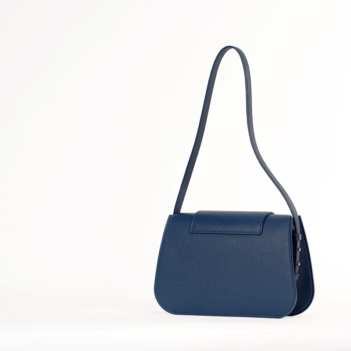Cachette Bag, Textured Leather, Pilot Blue