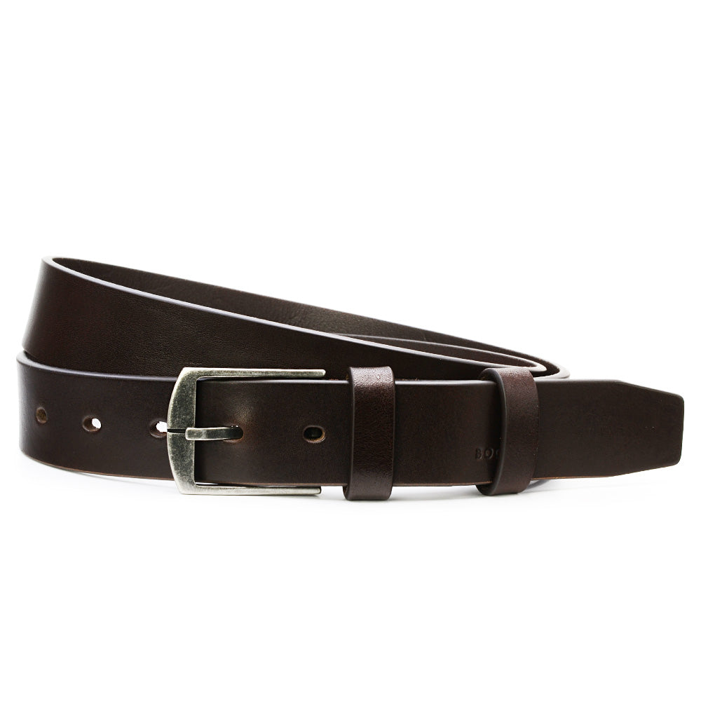Mahogany Leather Belt, Casual Collection