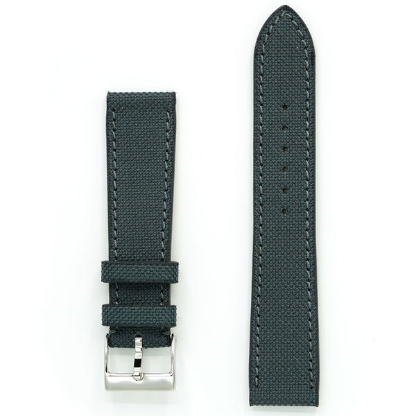 Cordura® Watch Strap, Anthracite Grey, Medium Length