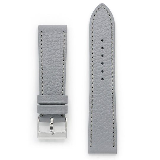 Grey Band, Pebbled Leather, Medium Length