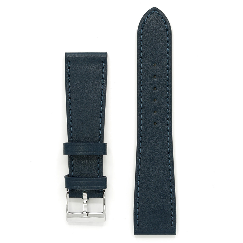 Curea de Ceas din Piele Full-Grain Navy