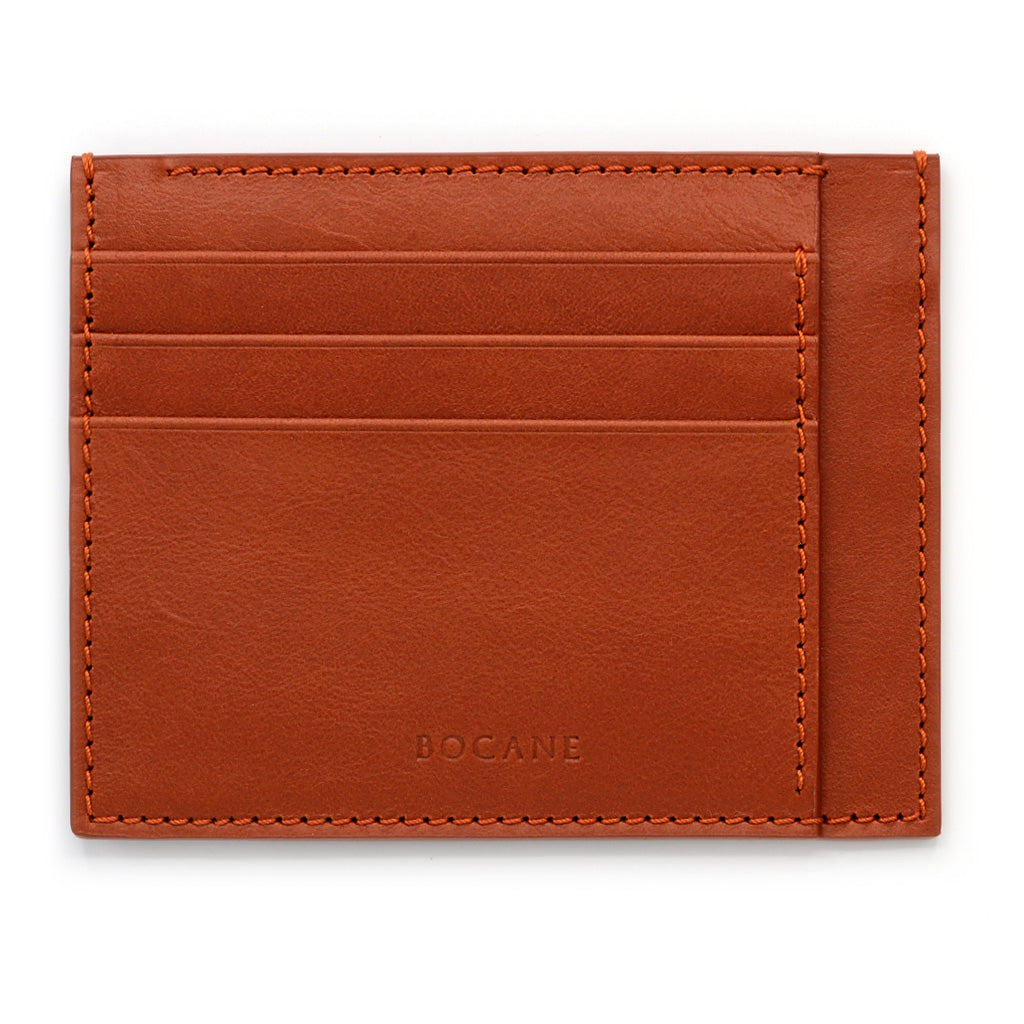 Marble Rust Full Grain Leather Card Case